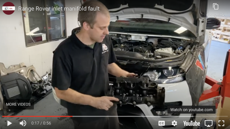 Range Rover V6 Inlet Manifold Fault