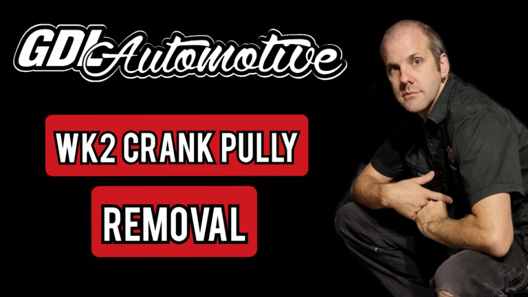 How to Remove Jeep Grand Cherokee WK2 Crank Pulley.