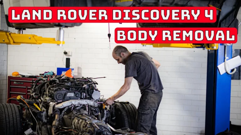 How to lift the body on a Land Rover Discovery 4